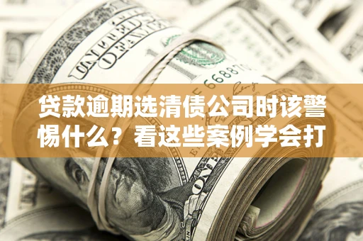 济南贷款逾期选清债公司时该警惕什么？看这些案例学会打翻身仗