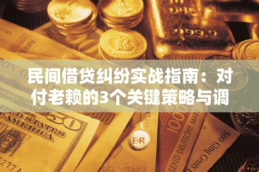 济南民间借贷纠纷实战指南：对付老赖的3个关键策略与调解盲区解析