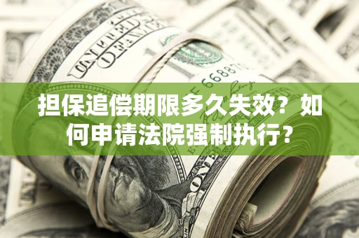 济南担保追偿期限多久失效？如何申请法院强制执行？