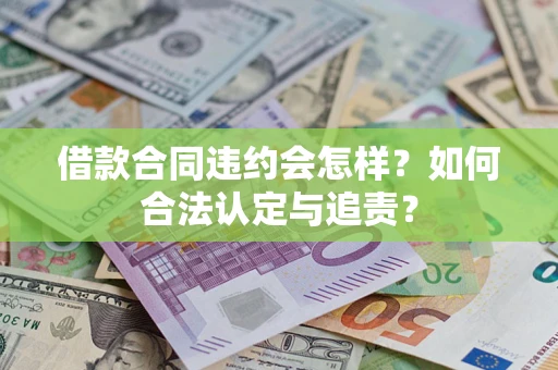 济南借款合同违约会怎样？如何合法认定与追责？