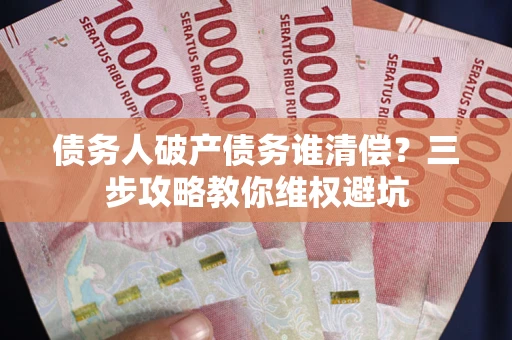 济南债务人破产债务谁清偿?三步攻略教你维权避坑 济南债务人破产债务谁清偿?三步攻略教你维权避坑
